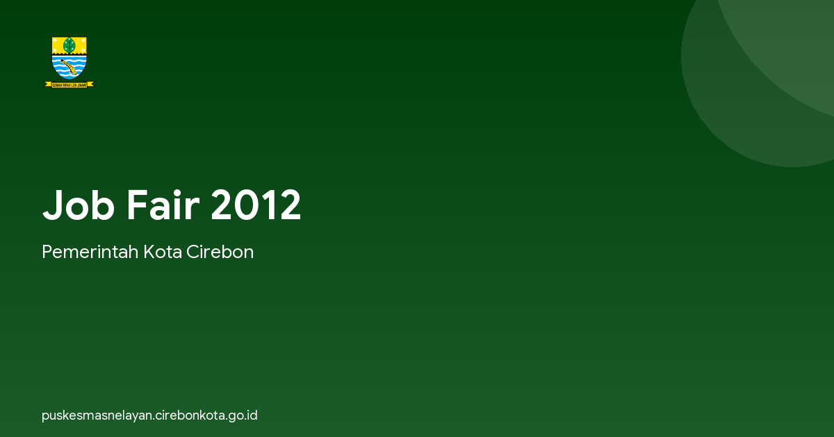 Job Fair 2012