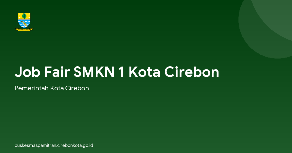 Job Fair SMKN 1 Kota Cirebon