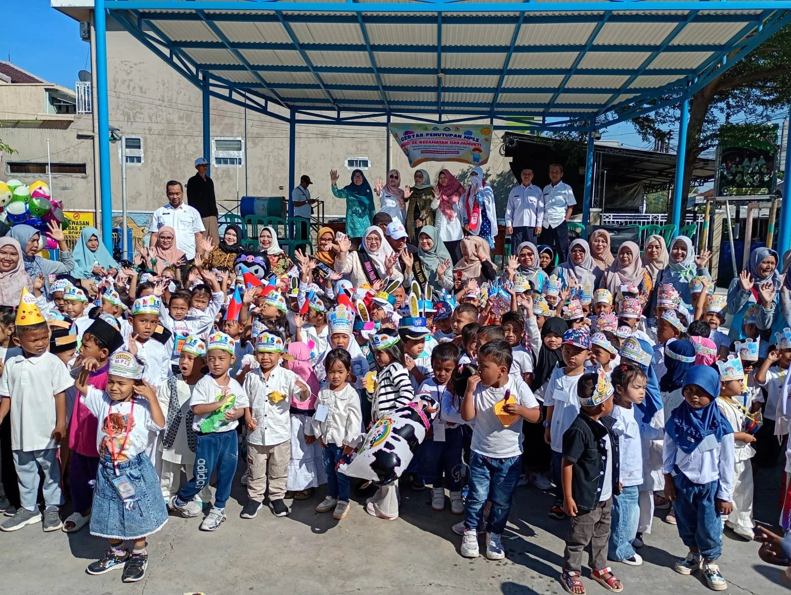 Gebyar Penutup MPLS PAUD se-Kecamatan Harjamukti Berlangsung Meriah di Taman Galunggung Asih